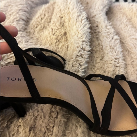 Torrid Women's  Elegant Black Strappy Heels - Picture 6 of 14